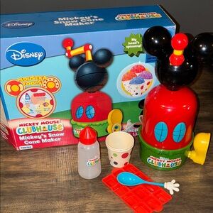 Disney Mickey Mouse Clubhouse Snow Cone Maker - Red and Black